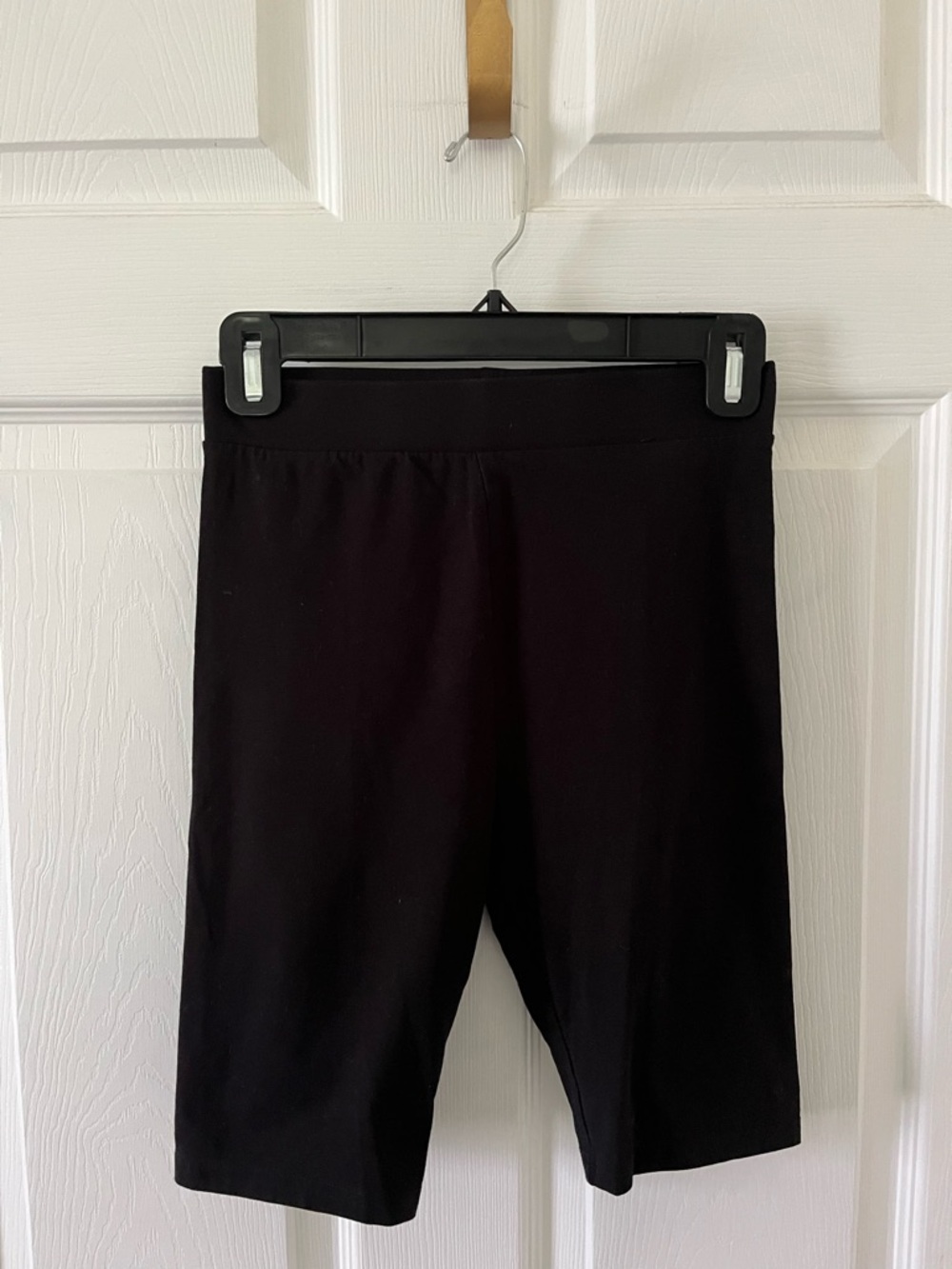 H&M Women’s Black Stretch Biker Shorts